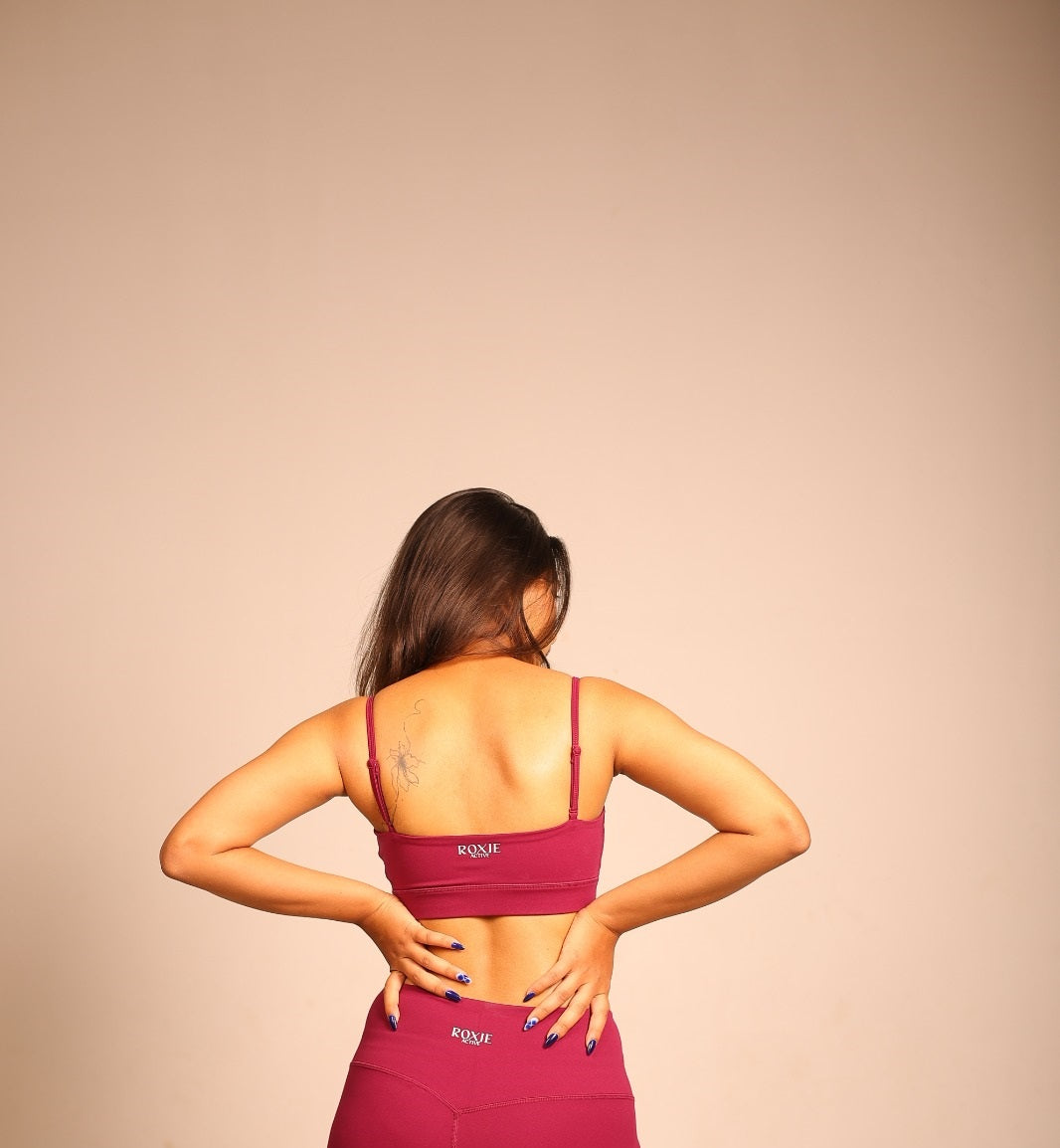 Versa Fit Fine Wine Bandeau Bralette