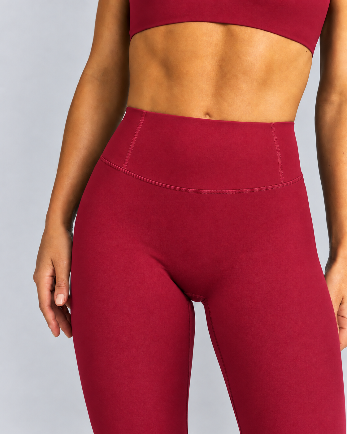 Versa Fit Fine Wine High Waisted Leggings