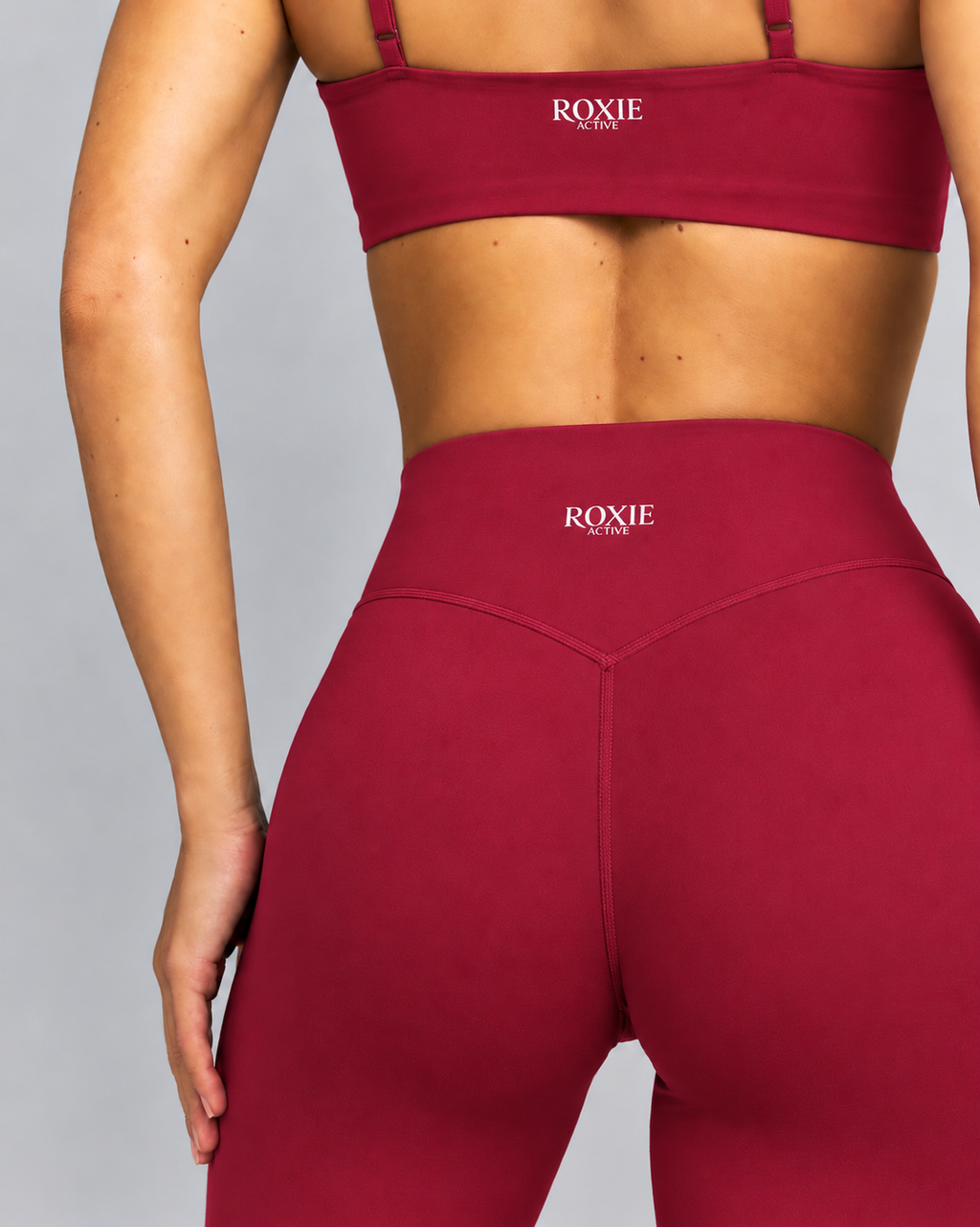 Versa Fit Fine Wine High Waisted Leggings