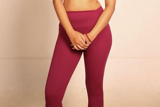 Versa Fit Fine Wine High Waisted Leggings
