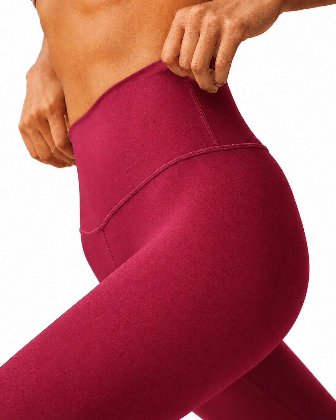 Versa Fit Fine Wine High Waisted Leggings